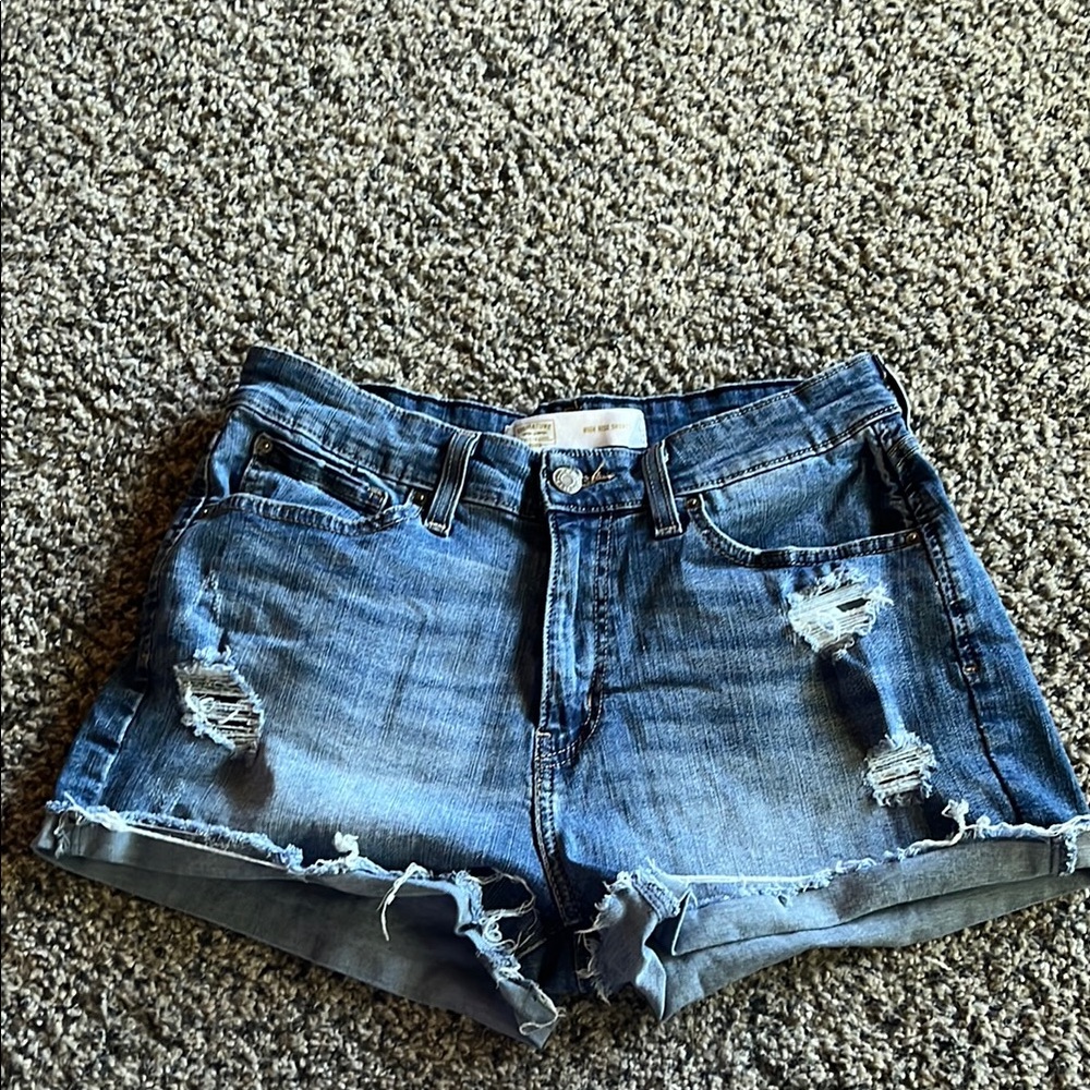 Signature by Levi Strauss Blue Jean Shorts